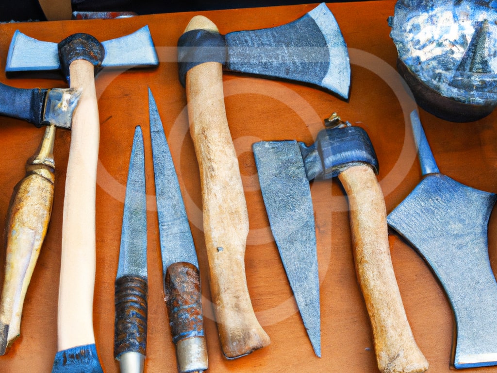 Irish forged metal tools