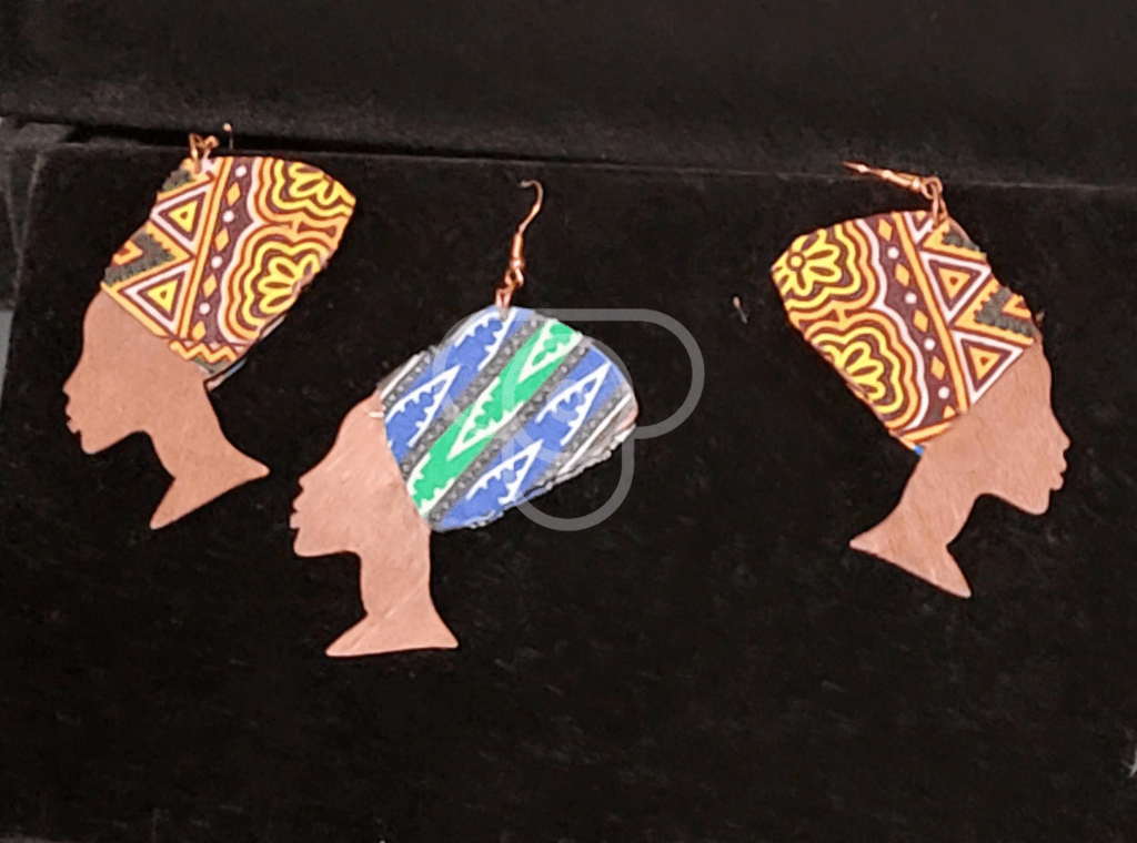 Traditional Handmade Angolan Earrings