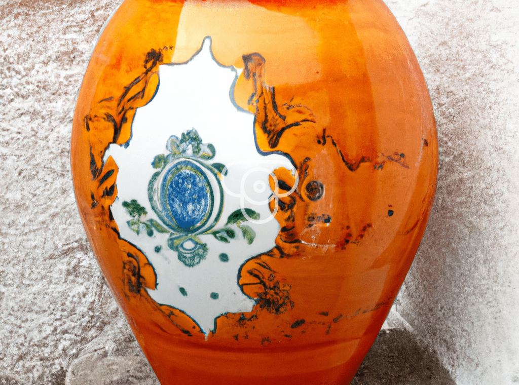 Beautiful ceramics vase, made in Italy